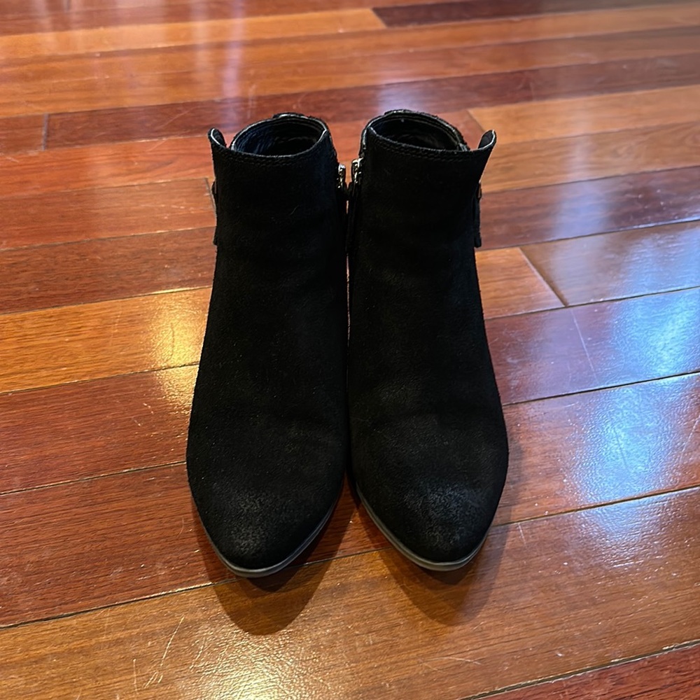 Frye Judith Double Zip Ankle Bootie - Suede